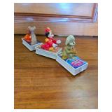 Battleship and Mickey Train