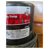 Sump Pump WORKS 1/6HP