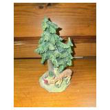 Fish Wall Hanging, Bear Trinket Box, Tree with Deer