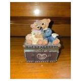 Fish Wall Hanging, Bear Trinket Box, Tree with Deer