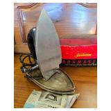 Vintage Sunbeam Iron and Iron Stand DOES NOT WORK