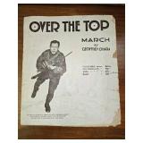 Over the Top Military Sheet Music