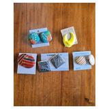 Lot 5 of 5 Pair of Vintage Earrings