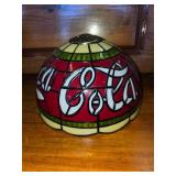 Coke Calendar and Coke Lampshade