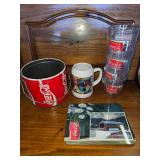 Coke Lot, Trivet, 4 Cups, Bucket, Mug