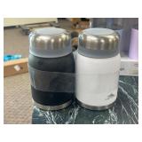 2 High Sierra Insulated Food Cups - 2 Recuce Insulated Aspen 20oz Glass Cups