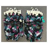 12 Medium Black Womens Swimsuits - MSRP $540