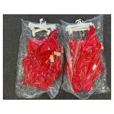 12 Large Red Womens Swimsuits - MSRP $504