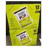 Trol - SkinnyPop Original Popcorn - 2 Boxes (12 Bags Each, 0.5 oz)