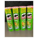 VA 2 - Pringles Party Stack Sour Cream & Onion 7.1 oz (Lot of 4)