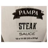 VT 3 - Steak Sauce - Pampa - 12 Bottles (11 oz Each) - Bulk Wholesale (132 oz)