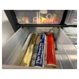 Akro-Mils Storage Cabinet with Assorted Hardware and Kidde Combo Fire Extinguisher Pack