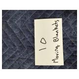 Lot of 10 Used New Haven Moving Blankets