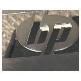 HP Desktop Monitor Bundle with Dell Keyboard, HP Mouse, Labtec Speakers, Copy Paper, and Workshop Cord