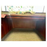 Executive Wood Office Desk with Drawers 72x36x30 Inches
