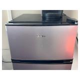 Midea Compact Two-Door Refrigerator Freezer 32x19x20 Inches