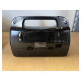 Sony CFD-S01 CD Radio Cassette-Corder and SuperSonic SC-1082 9-Band Radio with Power Adapter