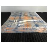 Faribault Woolen Mill Company Plaid Throw Blanket In Orig Pkg Retailed for $79.99 with 2 Suction Grab Bars