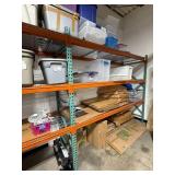 Heavy Duty Industrial Warehouse Pallet Racking with Wire Decking - you disassemble - contents NOT included