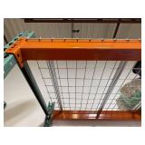 Industrial Warehouse Pallet Racking 96x126x36 Inches with Wire Decking - contents not included - you disassemble