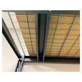 Heavy Duty Metal Storage Rack 72x77x24 Inches with 4 Shelves - you disassemble & move