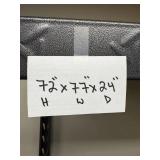 Heavy Duty Metal Storage Rack 72x77x24 Inches with 4 Shelves - you disassemble & move