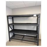 Heavy Duty 4-Shelf Steel Storage Rack 72x77x24 Inches - you disassemble & move