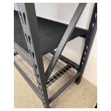 Heavy Duty 4-Shelf Steel Storage Rack 72x77x24 Inches - you disassemble & move