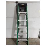 Gorilla Ladders 6-Foot Fiberglass Step Ladder Type II 225 lb Rating