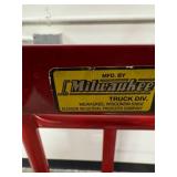 Milwaukee Heavy Duty Red Hand Truck Dolly with Pneumatic Wheels