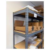 Metal Storage Shelf 72x36x18 Inches with Adjustable Shelves - you disassemble & move - contents NOT included