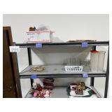Steel Shelving Unit with Contents Not Included - you disassemble & move - contents NOT included
