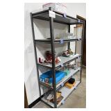 Steel Shelving Unit with Contents Not Included - you disassemble & move - contents NOT included