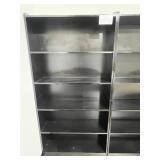 Black Shelf Unit 71x35.5x12 Inches