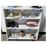 White 3-Shelf Bookcase 40 in x 36 in x 12 in - contents not inc