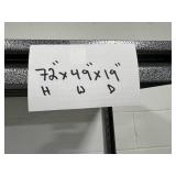 Steel Storage Shelving Unit 72x49x19 Inches with 4 Adjustable Shelves