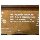 Vintage RCA Victor Wood Console Stereo Cabinet with Soundesign Cassette Recorder - untested