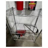 Tool Bundle: Keller 3-Step Ladder, Fire Extinguishers, Pry Bar, Metal Shelf and Saw
