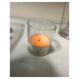 Mixed Home and Office Accessories Lot with Remotes, Bookends, Pitcher, and Candle