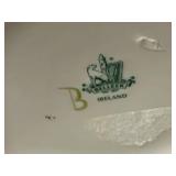 Set of 3 Belleek Ireland Porcelain Pumpkin Tealight Holders