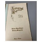 Vintage School Memory Books and Autograph Albums Collection, Early 1900s-1930s