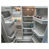Kenmore Elite Side-by-Side Refrigerator with Ice and Water Dispenser - contents not included