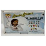 FUNKO POP! #16 WONDER WOMAN With Invisible Jet (NIB)