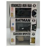 Misc. FUNKO POPS! Including Bat-Man And More (NIB)