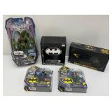 Misc. BAT-MAN Collectibles Including Grapnel Launcher Replica And More (NIB)