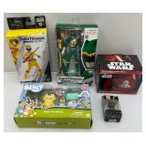 Misc. Collectibles Includng Power Rangers, Star Wars And More (NIB)