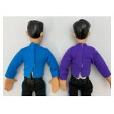 Four Vintage Collectible Wiggles Talking/Singing Dolls
