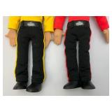 Four Vintage Collectible Wiggles Talking/Singing Dolls