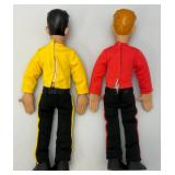 Four Vintage Collectible Wiggles Talking/Singing Dolls