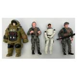 Misc. Loose Action Figures Including GI JOES And More